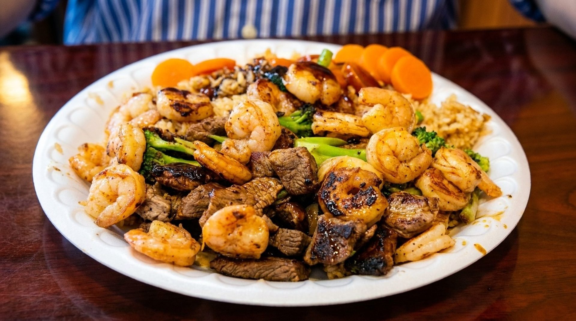 Hibachi Fire. Southern Heart.