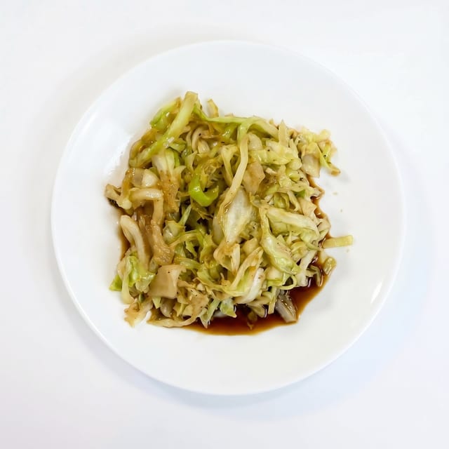Side of Grilled Cabbage.