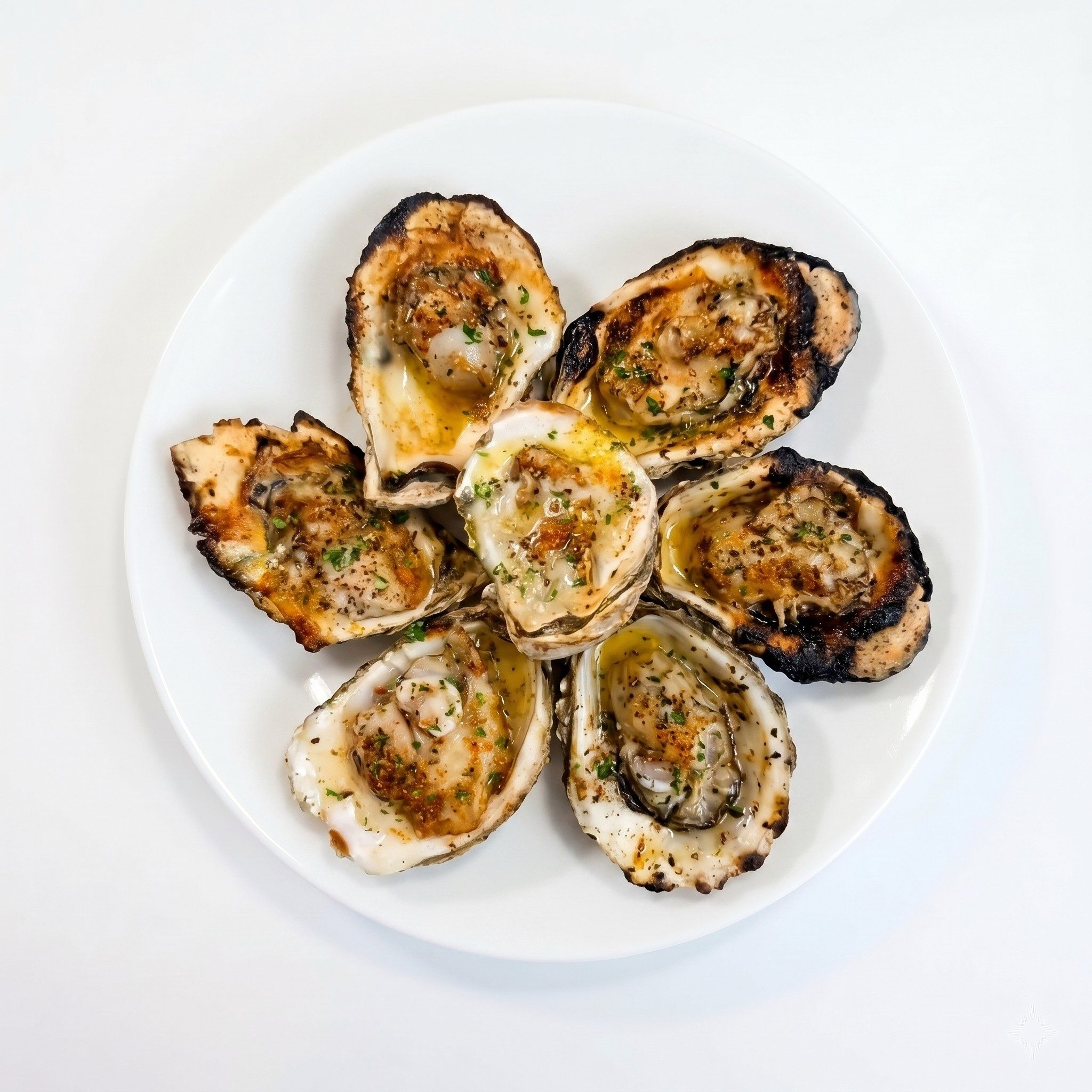 Oysters on Half Shell.